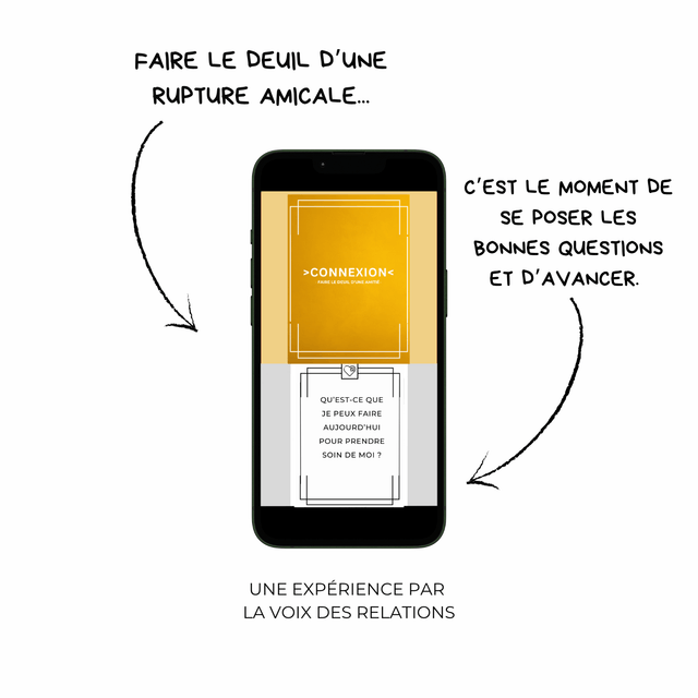 Jeu connexion - Faire le deuil d'une rupture amicale et croire encore en l'amitié (version digitale)
