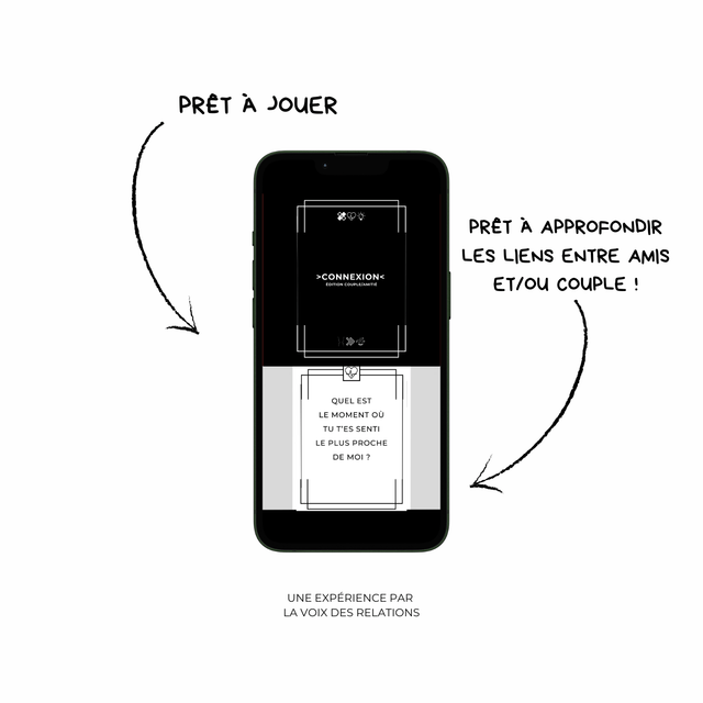 Jeu connexion - Édition amitié/couple (151 questions à télécharger) 