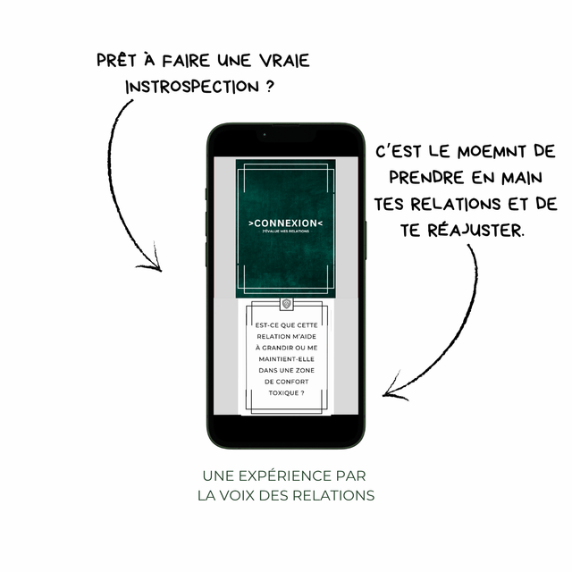 Jeu connexion édition - J’évalue mes relations