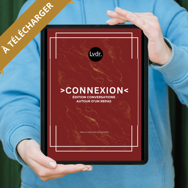Jeu Connexion - Édition conversations autour d'un repas (71 questions à télécharger)