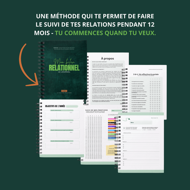 Mon bilan relationnel - Le journal 