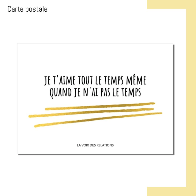 Carte à messages (Pack de 2 cartes)