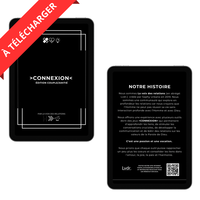 Jeu connexion - Édition amitié/couple (151 questions à télécharger) 